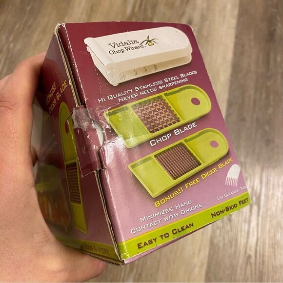 Vidalia Chop Wizard original As Seen On TV Bonus Dicer NEW - Picture 6 of 8